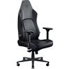 Razer Iskur V2 NewGen - Sedia ergonomica da gaming con comfort traspirante Pelle EPU di 2a gen con tecnologia CoolTouch - supporto lombare HyperFlex - delle spalle e base del sedile ampie | Nero
