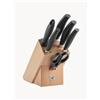 ZWILLING Coltelli con ceppo in legno di betulla Five Star, set da 7
