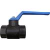 S&M 174 063 - valvola a Sfera antigelo 1/2 , Polipropilene Nero Maniglia Blu