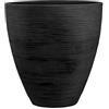 Dehner Vaso per piante Vino, Ø 40 cm, altezza 42 cm, plastica, antracite