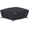 Classic Accessories Copertura per braciere Quadrato, Nera
