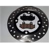 Generico KIT DISCO E PASTIGLIE ANTERIORI COMPATIBILI con HONDA SH 125 150 2001 2002 2003 2004 2005 2006 2007 2008