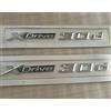 XCBW 2 x adesivi per auto XDrive 30d xdrive30d xdrive30d colore argento cromato adatto per BMW