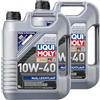 Liqui Moly - Due Caraffe Olio Motore Alta Lubrificazione 1092 MoS2, 10W-40