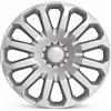 Generico Set 4 Copricerchi 15 Pollici Compatibili con Ford Fiesta e Ford Focus dal 2008 in poi - Coppe Ruota per Cerchi in Ferro - Design Elegante - Installazione ad Incastro