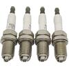 WFUIFFWX Candele automobilistiche 4 pz/set 7700500168 Candela Compatibile Con RENAULT SANDERO STEPWAY LOGAN LOGAN THALIA TWINGO 1.4L 1.6L 1.2L K7M K7J D7F Motore 1998- Ricambi auto