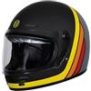 Generico CASCO INTEGRALE CUSTOM ORIGINE OMEGA SUMMIT NERO GIALLO GRIGIO OPACO S 55/56