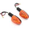 AIERDEYP Compatibile Con BMW Per R1100GS R1100R R1150GS R1150 Adventure ADV R 1100 1150 GS Indicatore Direzione Anteriore Posteriore Motocicletta Frecce Moto(Orage 2Pcs)