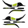 nvkjfdnjk Kit Di Protezione Paramani Per Moto In Resina 3D Per Voge Valico 900DSX 900 DSX 2024 Adesivi Decorativi