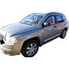 J&J AUTOMOTIVE HEKO Deflettori per Jeep Compass 2006-2017, 4 pezzi | 4 deflettori HEKO per Jeep Compass, PMMA 3 mm, fumé, canale del finestrino.