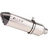 HRTLSS Tubo Scarico Scarico Universale Per Moto Da 570 Mm, Tubo Di Scarico Modificato DB Killer Per Tmax 500 530 560 AK550 GSX1300R X-ADV750