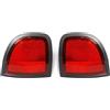 Generico Fanali Posteriori Paraurti Posteriore Per Mitsubishi L200 2005-2015 Fanale Riflettore Luce Freno Stazionamento Segnale Nebbia 8355A015 Fanalino Posteriore(1 paio)