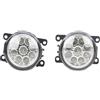 Hguvsjd Fendinebbia Anteriori Per Ford Per Focus Per Transit Per Ranger Per Fiesta Per C-Max Fendinebbia a LED(9 White LEDS)