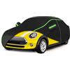 Generic Telo Copriauto da Esterno per mini R50 Hatchback Cooper 2002-2006,Telo Copriauto da Esterno da Esterno Copertura Auto Impermeabile Traspirante con Zip Laterale, 100% Impermeabile.