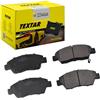 TEXTAR Kit pastiglie freni Anteriore con segnalatore acustico usura 2169401 Compatibilità con HONDA CIVIC VI Hatchback EJ, EK CIVIC VII Hatchback EU, EP, EV CIVIC V Hatchback EG INSIGHT ZE