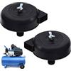 ZUOMENDY18 2pcs Marmitta per Compressore D'aria Silenziatore del Filtro del Compressore D'aria Filtro di Scarico Del Silenziatore per Compressore D'aria Marmitta Compressore Filtro di Scarico in Plastica 16mm