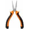 GOLDTOOLS Pinza a becco lungo professionale 160 mm, in acciaio al cromo-vanadio, manico ergonomico bimateriale, ideale per fai da te e riparazioni