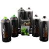 Montana Black & White - Confezione da 6 bombolette spray da 400 ml, colore: nero e bianco