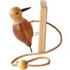 Générique Campanello per porta a forma di picco-legna, battente per porta antica a forma di picco-legno, splendidamente creativo, per camerette dei bambini, torri di gioco, casette, campane, campanelli
