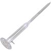 YWBL-WH Parafulmine per Tetto, 50 cm, Acciaio Inossidabile, Kit Portatile con Base Ispessita, per Edifici Industriali, Casa, Scuola, Ospedale