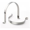 YYIGVMO 2 Pezzi Ø 150mm U-Fascette Stringitubo, Cinghia Rigida per Tubi in Acciaio Inox 304, Clip per Condotto con 2 Fori, per Tubi e Cavi