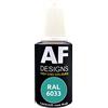 Alex Flittner Designs Pennarello a vernice RAL 6033 TURCHESE MENTA lucido, 20 ml, pennarello per ritocchi acrilico, vernice per riparazione, per legno, metallo, mobili da bagno
