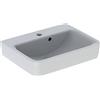 Geberit Renova Plan, lavabo à poser, 50x38 cm, 1 trou pour robinet, avec trop-plein, 501719, 501.719.00.1, 501.719.00.1, Colorazione: bianco