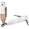 Unbekannt Inserimento connettore per LSA, cavo ø 0,4 - 0,6 mm, cat 5/Cat 6 in Eco Pelle con Tasche