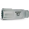 Hazet 880Tz-19 Inserto per Chiave a Bussola a Doppio Esagono, Argento, Attacco Quadro, Cavo, 10 mm 3/8 di Pollice