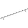 Amerock | Tirante per armadietti | Cromo lucido | 320 mm (320 mm) da centro a centro | Tiranti per barre | Confezione da 1 | Maniglia per cassetti | Hardware per armadi