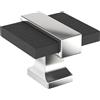 Amerock Overton BP36680BMB26 - Pomello per armadietto, lunghezza 35 mm, colore: nero opaco spazzolato, cromato lucido