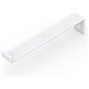 Alberts 805760 Scelta in Diversi Colori di Tendenza-Mensola in Coppia o singolarmente-Misure 62 x 309 x 30 mm, Bianco