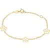 Time RoaD Bracciale FG00077/14 Oro Fiore 14 cm Bambino