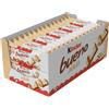 Kinder Bueno White, Snack al Cioccolato Bianco e Nocciole, un Wafer Ripieno di Crema alle Nocciole Ricoperto da Cioccolato Bianco e Granella Meringata al Cacao, Pacco 30 Confezioni
