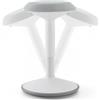 BLACK POINT Sgabello ergonomico con effetto dondolo. Sgabello Girevole 50-80 cm. Sedia posturale da Ufficio per Casa, studio. Superficie antiscivolo, sgabello per un lavoro più sano. Bianco