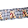 Russo Tessuti Tappeto Orsetto Passatoia Guida Zerbino Orsacchiotto Gioia Love Matraggio-Grigio-50x180