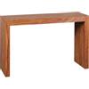 FineBuy - Consolle in legno massiccio 115x40x75 cm, design sottile, scrivania moderna
