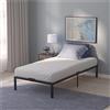 Dreamzie Struttura Letto Singolo 105x190 cm - Altezza 41 cm - Struttura Letto Ferro Robusta, Facile da Montare, Grande Capacità di Stoccaggio