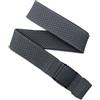 Arcade Cinture Momentum Belt, Repreve cinghia elastica, fibbia non metallica adatta ai viaggi, Carbone, Standard (Up to 40); 1.5 Wide