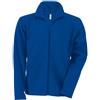 Kariban Falco Felpa con cerniera lampo in micropile, colore blu reale, S