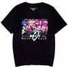 Charous Maglietta in cotone con stampa anime, motivo BOCCHI The Rock!, Nero , XL
