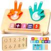 JaMalign Montessori Giocattolo Educativo a partire da 4 5 6 anni, Giochi Educativi per Imparare i Numeri a partire da 4 5 anni, Giocattolo Educativo Matematico di Valore Pedagogico, Giocattolo