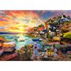 HUADADA Puzzle da 1000 pezzi per adulti e bambini, sfida impossibile, regalo puzzle, puzzle intelligente, puzzle colorato, puzzle con ragazza sul mare