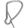 Kong. Gancio d'Attracco 16 in Acciaio Inox AISI 316. Uso Nautico. Facilita le Manovre di Attracco e Aggancio Boe. Resistenza 2400 Kgf. Made in Italy. 450g. Lucido. 1 Unità