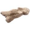 Decorating Sheepskins Pelle di pecora merino di alta qualità, inodore, vera pelliccia di agnello, colore grigio, morbida e soffice, per sedie, pecora, pelle di (Beige, 120 x 130 cm)