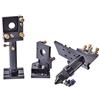 Startnow Set di testine laser CO2 per messa a fuoco a specchio, supporto integrativo per meccanismi di macchine da taglio laser, parti di dispositivi (nero, set A1, A2, A3, A4-63,5)