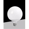 Kovalmax® Lampadina led 24 w lampada globo sfera luce calda 3000K attacco e27 g125