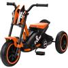 AIYAPLAY Bicicletta Triciclo per Bambini 18-36 mesi con Pedali in Acciaio, 79x44x47 cm, Arancione | Aosom Italy