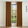 Lazzzy Tende oscuranti in velluto, 213,4 cm, per camera da letto, soggiorno, oscuramento, per finestre, isolamento termico, set di 2 pannelli, colore: Oro marrone