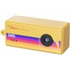 VBESTLIFE Piccolo Portachiavi per Fotocamera Digitale, Schermo da 0,96 Pollici Videocamera retrò 1080P con 5 Filtri Obiettivo Grandangolare da 130°, Foto da 12 MP per la Registrazione di (YELLOW)
